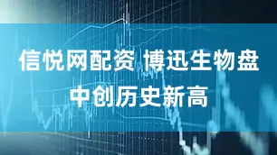 信悦网配资 博迅生物盘中创历史新高